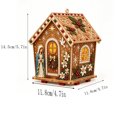 thumbnail image 3 of DIY House Diamond Art Christmas Ornaments Set, Christmas Tree Hanging Decor Pearl Art Kits for Adults, Christmas Pearl Diamond Art for Beginners, 3 of 5