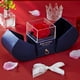 thumbnail image 5 of Joyero de rosas con tapa de acrílico | Cajón para guardar collares, anillos y pulseras | Caja de regalo de Navidad y cumpleaños para mujer, 5 of 5