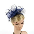 thumbnail image 5 of Party Fascinator Hat Decorative Royal Style Beautiful Retro Ball Party Head Hat Decor, 5 of 5