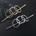 thumbnail image 4 of Delicate Openwork Floral Hair Stick, Vintage-Inspired Hair Accessory for Women, Elegant Bridal Hair Jewelry, Gold/Silver Tone Hair Clip, 4 of 5