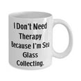 thumbnail image 2 of Useful Sea Glass Collecting Gifts, I Don't Need Therapy Because I'm Sea Glass Collecting, Fun Holiday 15oz Mug Gifts F Men Women, 2 of 2