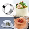 thumbnail image 4 of Matsuzay Cortador de donas antiadherente de 5 piezas, resistente al calor y a prueba de óxido, golosinas caseras, cortadores de galletas Herramientas y accesorios para hornear, 4 of 6
