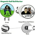 thumbnail image 3 of Magnetic Golf Ball Marker Hat Clip - Funny & Premium Gift for Golfers (Men & Women), 3 of 11