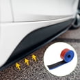 thumbnail image 2 of Protector de faldones laterales de coche único Bargains Universal 8.2Ftx2.54In Negro Azul PVC 1 Pcs, 2 of 7
