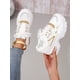 thumbnail image 1 of Women Letter Graphic Lace-up Front Wedge Sneakers, Sporty Sneakers, 1 of 4