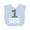 AE-Light Blue, variant on Inktastic 1st Birthday Boy Checkered Number Boys Baby Bib