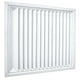 thumbnail image 1 of Difusor para Techo de Tabla Roca DiamanFlat 1 Way 24x12" 100% Aluminio blanco 1800m3/hr 1 vías marco plano., 1 of 2