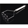 thumbnail image 5 of Clearance! Miyuadkai Kitchen Tools Clearance Wave Steel Shape Masher Stainless Potato Kitchen Dining Bar Kitchen Silver, 5 of 8