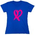thumbnail image 1 of Ribbon Heart Sarcastic Humor Novelty Funny Women's Casual Tees, 1 of 3