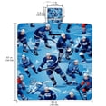 thumbnail image 2 of Ice Hockey Large Picnic Mat for Outdoor Activities & Beach Trips - Durable & Waterproof Material for Ultimate Comfort & Relaxation - Easy to Clean & Carry - Ideal for Family Picnics & Gatherings, 2 of 6