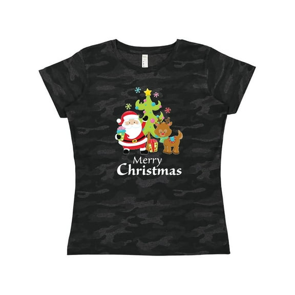 Inktastic Merry Christmas Women's T-Shirt