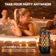 thumbnail image 5 of Altavoz Bluetooth IXTECH para exteriores resistente al agua con luz LED de llama, 5 of 9