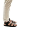 thumbnail image 5 of Jared - Leather Velcro Strap Sandal - Mens Sandals, 5 of 6