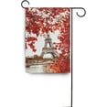 thumbnail image 6 of SKYSONIC Architecture of Paris Double-Sided Printed Garden House Sports Flag-28x40(in)-Polyester Decorative Flags for Courtyard Garden Flowerpot, 6 of 6