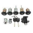 thumbnail image 2 of 4425134, Wearproof Fuel Cap Bonnet Lock Cylinder OEM Quality Professional Ignition Switch Door Lock Set 10Pcs Smooth Operation  for Car, 2 of 7