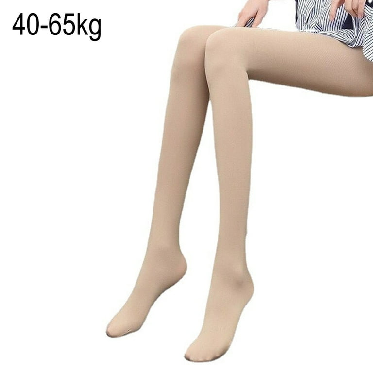 Silk stockings women wearing thin and thick cotton tights bare legs artifact