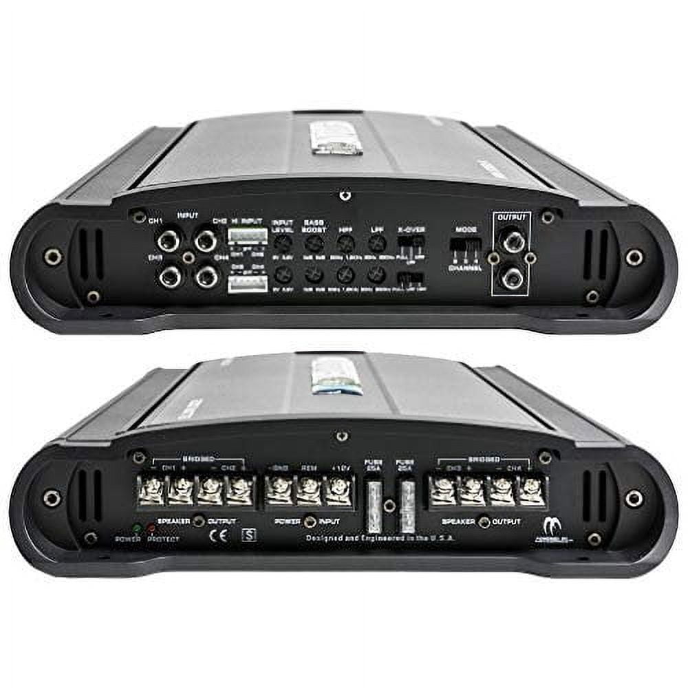 Autotek The Mean Machine Amp (4 Channels, Class AB, 1,000 Watts)
