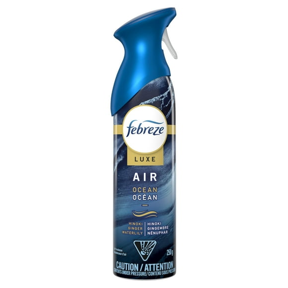 Pack of 2 Febreze Air Mist, Odor-Fighting Air Freshner, Ocean, 260ml Aerosol
