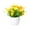 Yellow, variant on FTsdfkl Artificial Wild Daisy Potted , Multicolor Wildflower Arrangement, Mixed Daisy Bunch with White Pot, for Home, Office, and Balcony Decor