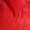 thumbnail image 3 of The HomeCentric King / Queen / Twin Red Decorative Bed Runner King 90"x18" Bed Runner WITHOUT Pillow Cover, Velvet Bed Scarf on Velvet fabric - Red Velvet Plush, 3 of 4