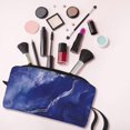 thumbnail image 6 of Portable Storage Bag 7.9×3.5×2.4in Simple Design Convenient Storage And Finishing Bag Light Body Can Be Used As A Cosmetic Bag Storage Bag Blueviolet Marble_4, 6 of 8