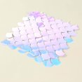 thumbnail image 2 of Efavormart Iridescent Blue Mermaid Scales Sequin Shimmer Wall Photo Backdrop Panels, Shiny Party Wall Art Décor 24 Panels - 24sq.ft, 2 of 10