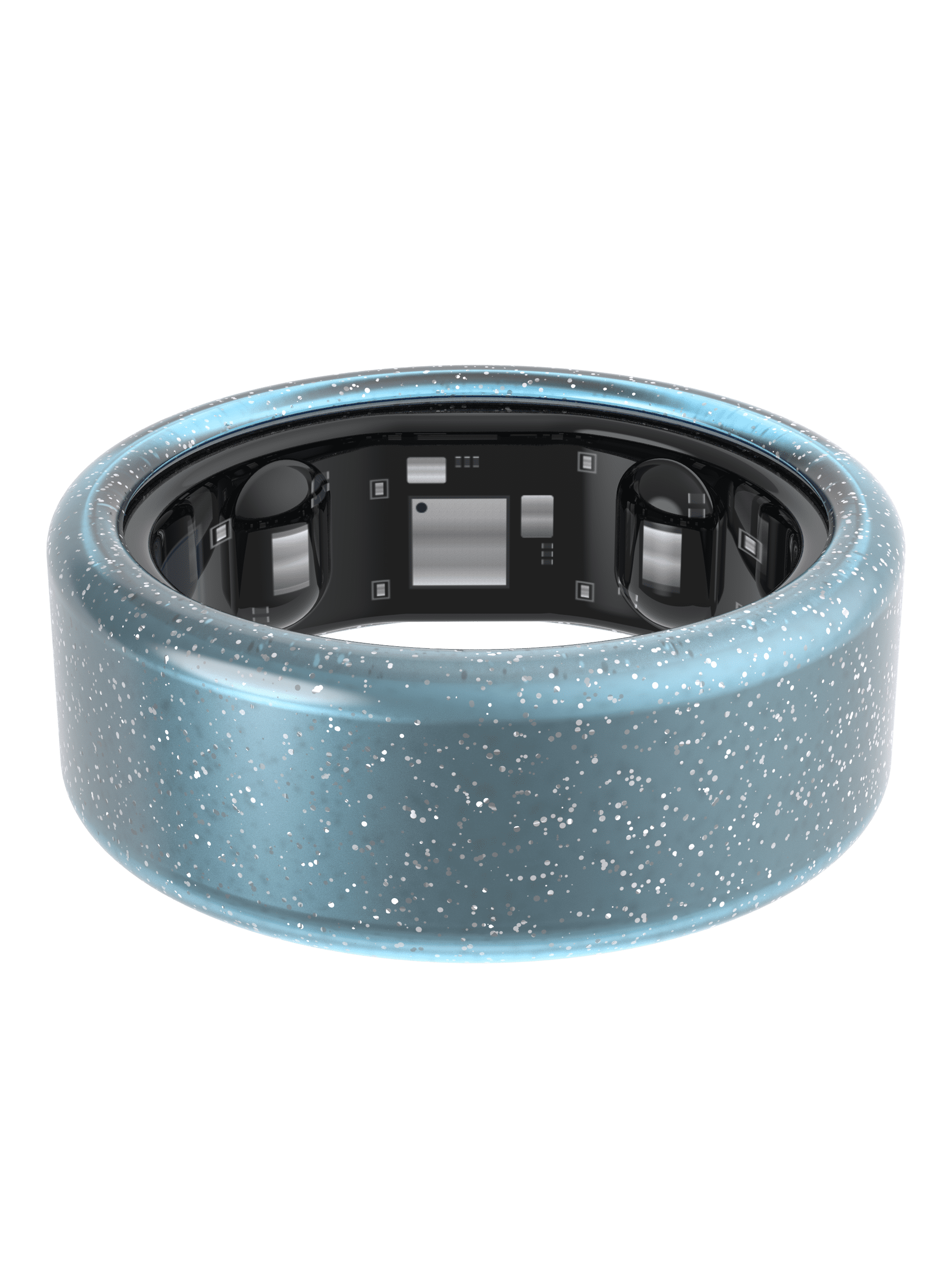 QALO QRNT 3 Pack Covers, Jelly, Size 07, Works With QALO QRNT Smart Ring, Unisex