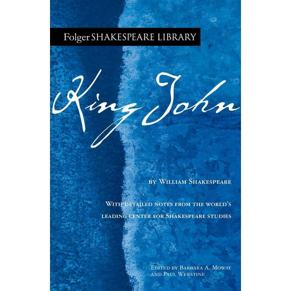 Folger Shakespeare Library King John, (Paperback)