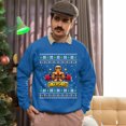 thumbnail image 5 of Christmas Sweatshirt, Gingershred Funny Christmas Sweatshirt, Muscular Gingerbread Ugly Holiday Jumper, Festive Gym Lover Gift for Weightlifters & Fitness Fans, 5 of 5