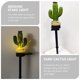 thumbnail image 3 of FESTFENDS Solar Cactus Para Jardín Exterior Decorativa Con Estaca Para Césped, 3 of 8