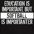 thumbnail image 3 of CafePress - Softball Is Importanter T Shirt - Men's Classic Graphic Cotton T-Shirt, 3 of 4