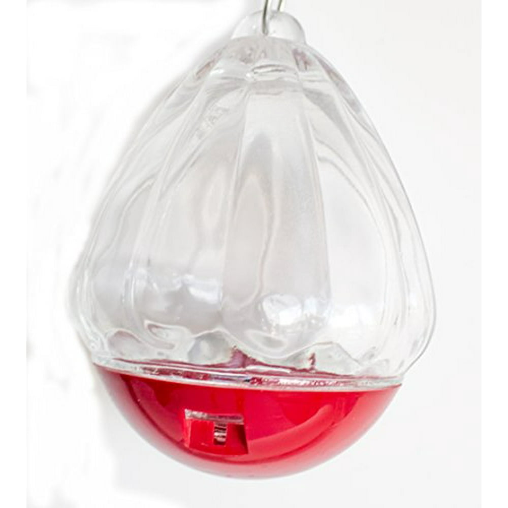 Best Bee Proof Hummingbird Feeder Ever! Made from Beautiful Red Glass