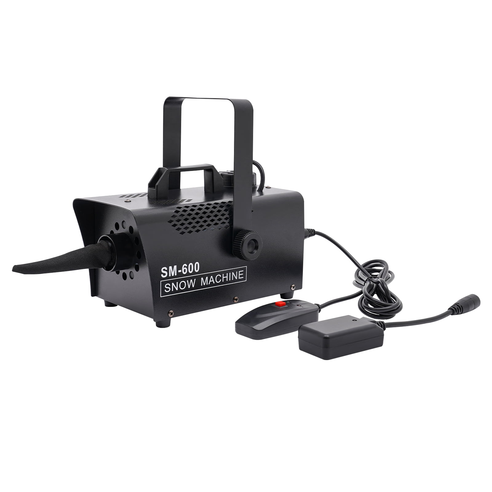 ChicHomey 600W Snow Machine,Remote Control,9.84ft Spray Distance,Realistic Snow Effect, for Weddings, Birthdays, and Holiday Decorations