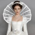 thumbnail image 5 of Detachable Ruffle Collar Halloween Gothic Accessory for Women Men Cosplay Party Dress Up Style, 5 of 6