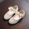 thumbnail image 5 of ITSAME Sandals for Girls, Cute Flower Closed Toe Soft Sole Kids Fashion Lightweight Princess Sandals Beige 10.5(Little Kids), 5 of 6