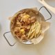 thumbnail image 3 of Partido de bocadillos de acero inoxidable Fiesta de comida frita Restaurante French Fries Plate, 3 of 5