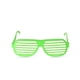 thumbnail image 1 of Toystoory Shutter Shades Gafas de sol Moda portátil Gafas de lujo Vestir Decoración Gafas para el rendimiento de la fiesta de vacaciones Kits de decoración para fiestas Verde, 1 of 6