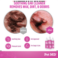 thumbnail image 4 of Pet MD Otic Clean Dog Ear Cleaner for Cats and Dogs - Effective Against Infections, Itching, and Controls Odor - 8 oz, 4 of 8