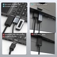 thumbnail image 3 of Cable DisplayPort a HDMI WARRKY 4K de 1,2 a 1,4 m, 3 of 8