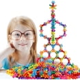 thumbnail image 1 of Juego de bloques de construcción YNTEZHYA para niños con caja de almacenamiento, paquete de 400 unidades, 1 of 6