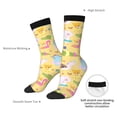 thumbnail image 4 of Pofeuu Summer Animals Print Crew Socks, Adult Running Hiking Socks for Youth and Adult, 4 of 6