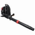 thumbnail image 4 of YNCE 75.6CC Backpack Leaf Blower Gas Powered, Fuel Tank, Delivers 900 CFM & 210 MPH , Perfect for Garden Maintenance, Clearing Leaves & Snow (Red), 4 of 9