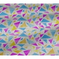 thumbnail image 5 of oneOone Viscose Jersey Purple Fabric Triangle Dress Material Fabric Print Fabric By The Yard 60 Inch Wide-UPQ, 5 of 5