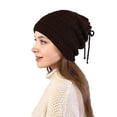 thumbnail image 2 of Fesfesfes USB Heated Knitted Hat And Neck Gaiter Set Winter Warm Heat Up Hat Dual Purpose Scarf Heating Circle Loop Scarf For Men And Women, 2 of 7
