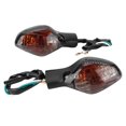 thumbnail image 1 of Clignotant LED de moto 12 V, remplacement pour Honda CBR500 CBR650 CTX700 CRF250L NC700 750 MSX12, marron foncé, 1 of 4