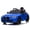 Blue, variant on BMW M4 12v Kids ride on toy car 2.4G W/Parents Remote Control,Three speed adjustable,Power display, USB,MP3 ,Bluetooth,LED light,story,A handle with wheels and a pull, easy to carry