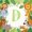 Green D, variant on Feelyou Kawaii Bear Lion Animal Bed Spread Queen for Boys Girls, Green Palm Leaf Letter H Queen Coverlet Set, 3 Pieces