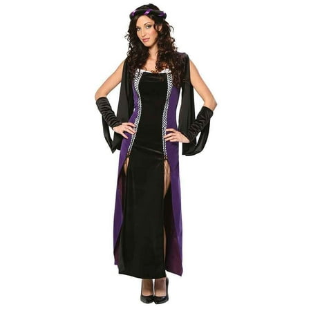 cinema secrets gth women's lady of shallot renaissance halloween costume small dress size 6-8