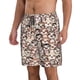 thumbnail image 2 of Balery Brown Sloth Traje de Baño Estilo Hawaiano para Hombre, Shorts de Secado Rápido con Bolsillos-3X-Large, 2 of 6