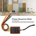thumbnail image 3 of High Efficiency 60V-600V Three-Phase Sequence Meter with LED Indicator for AC Phase Rotation Testing, 3 of 8